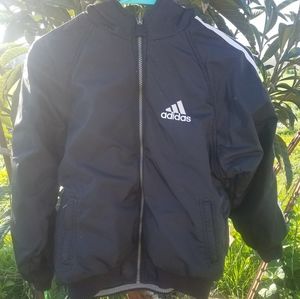 Adidas Black Athletic Kids Jacket